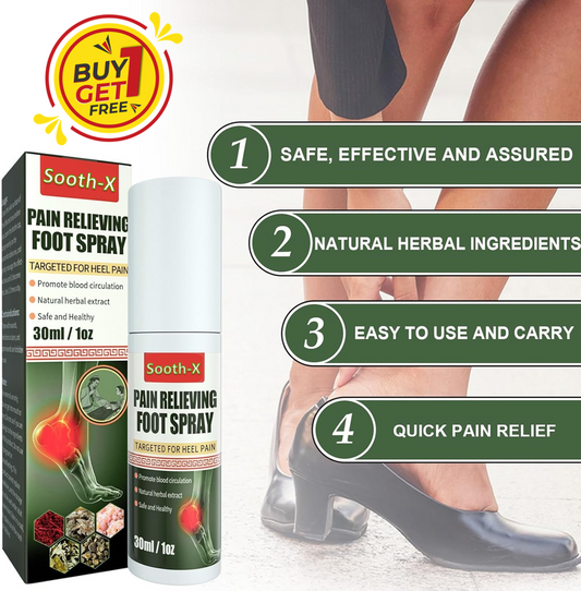 Sooth-X⢠ Foot & Joint Pain Relieving Spray |š„BUY 1 GET 1 FREEš„
